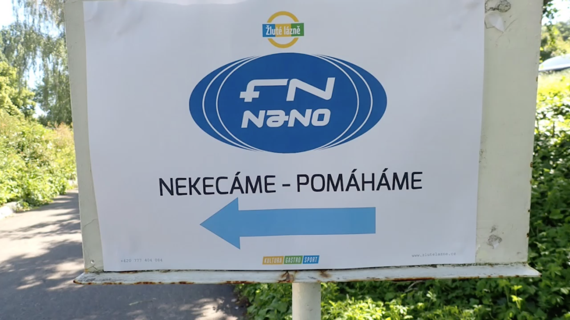 Akce NEKECÁME-POMÁHÁME