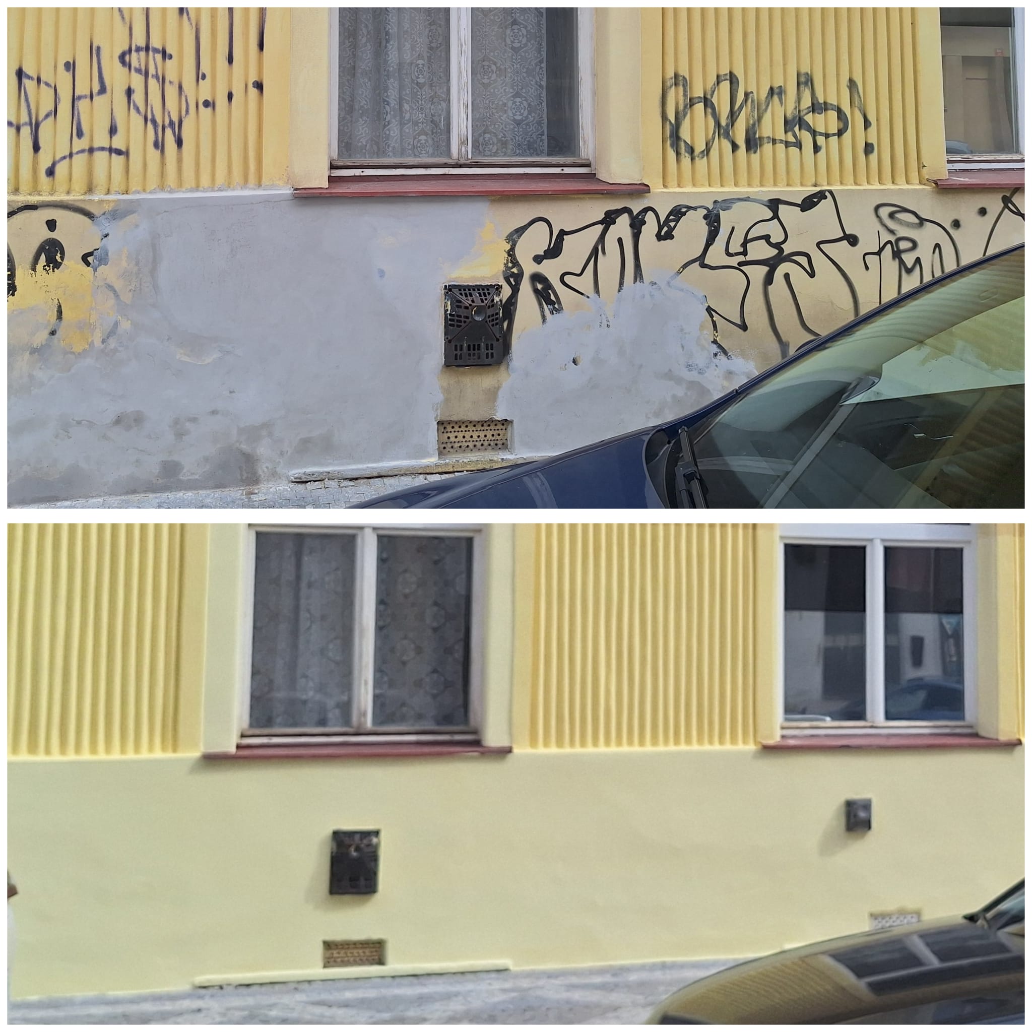 Praha 4 - Nusle antigraffiti uprava